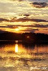 田貫湖の夕日